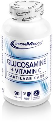 Ironmaxx Glukozamina + Witamina C, 90 Tabletek Dawka