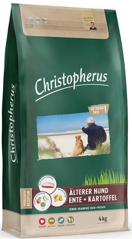 Christopherus Dog,Chris. Getrfr. Senior Duck 4kg