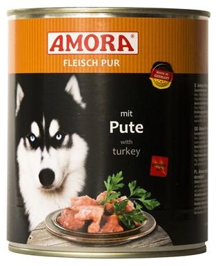 Amora,Amora Dog Pure Turkey 800gd