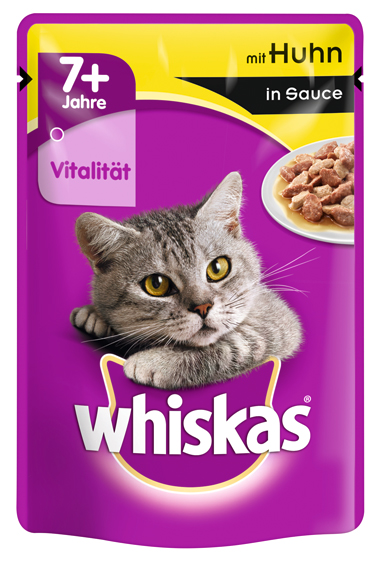 Whiskas,Whiskas 7+ Kurczak W Sosie 100gp