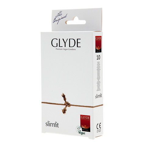 Prezerwatywy : Glyde Ultra Slimfit - 10 Condoms