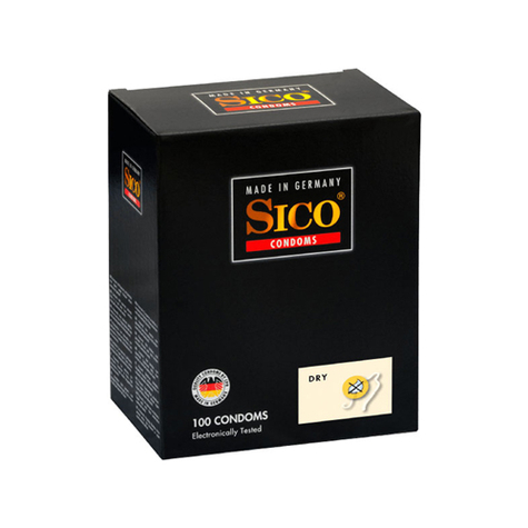 Sico Dry - 100 Prezerwatyw