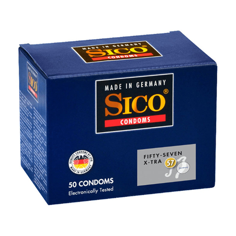 Sico X-Tra Prezerwatywy - 50 Prezerwatywy