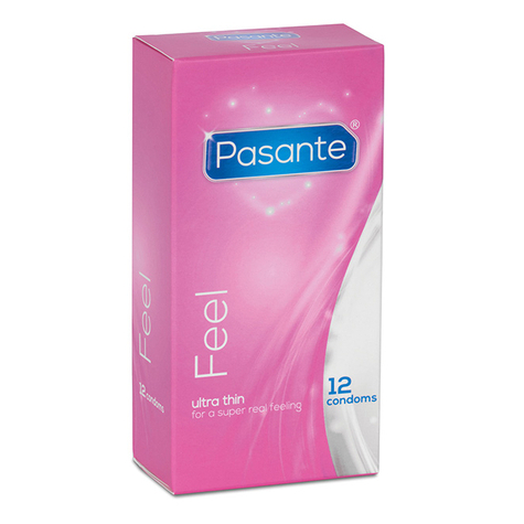 Prezerwatywy Pasante Sensitive Feel - 12 Szt.