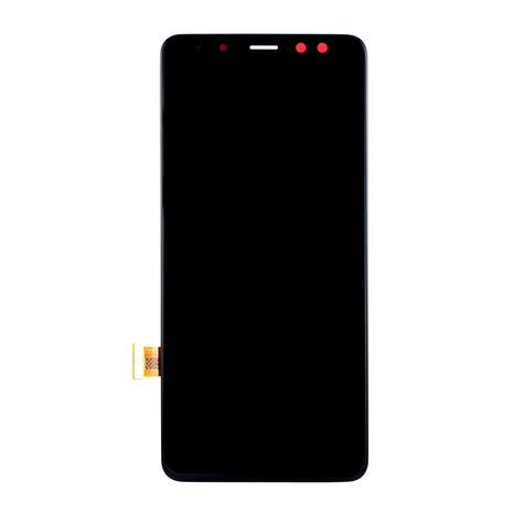 Samsung A530f Galaxy A8 (2018) Oryginalna Część Zamienna Wyświetlacz Lcd / Ekran Dotykowy Czarny