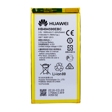 Huawei Hb494590ebc Bateria Li- Polimerowa Huawei Honor 7- 3100mah Uniwersalna