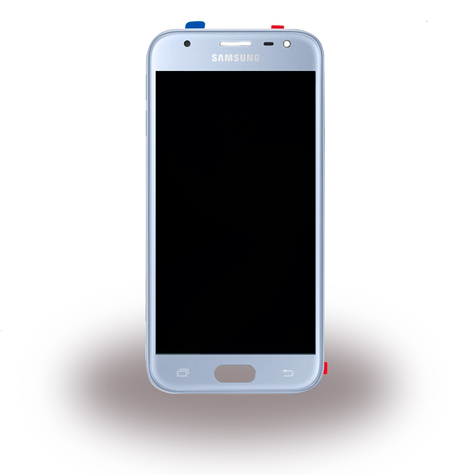 Samsung J330f Galaxy J3 (2017) Oryginalna Część Zamienna Wyświetlacz Lcd / Ekran Dotykowy Srebrny