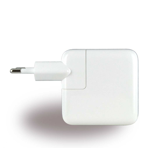 Apple Mj262z/A 29w Adapter Ładowania Usb Typ C Macbook 2015 Biały