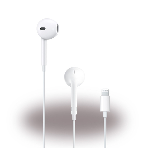 Apple Mmtn2zm/A Earpods Douszny Zestaw Słuchawkowy / Słuchawki Ze Złączem Lightning Biały