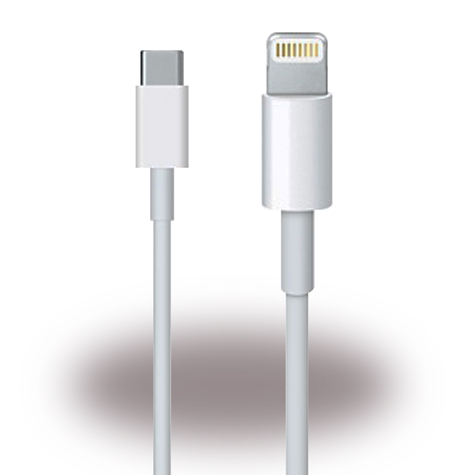 Apple Mk0x2zm/A 1m Kabel Do Transmisji Danych / Ładowania Usb Typ C Iphone 8, 7, 7+, 6s, 6s+ Biały