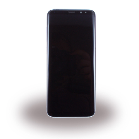 Samsung G955f Galaxy S8+ Oryginalny Zamienny Wyświetlacz Lcd / Ekran Dotykowy Z Ramką Orkid Grey
