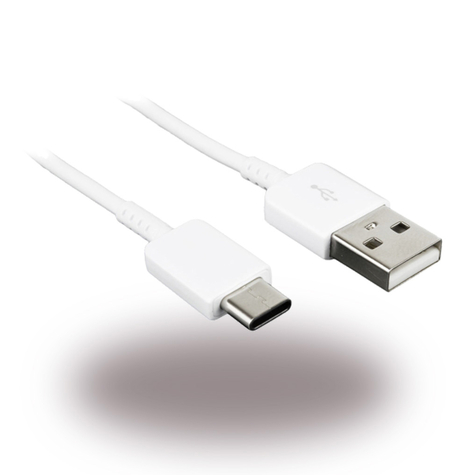 Kabel Do Ładowania / Transmisji Danych Samsung Usb - Usb Typ C 1,5 M Biały