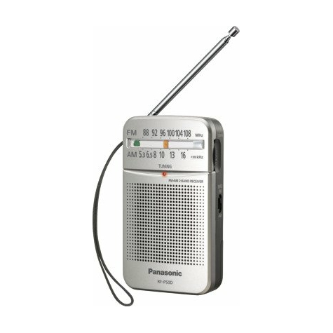 Radiotelefon Kieszonkowy Panasonic Rf-P50deg-S Srebrny