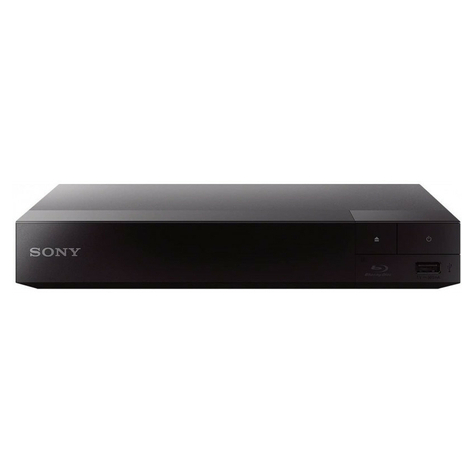 Odtwarzacz Blu-Ray Sony Bdp-S1700 Z Portem Usb I Złączem Ethernet, Czarny