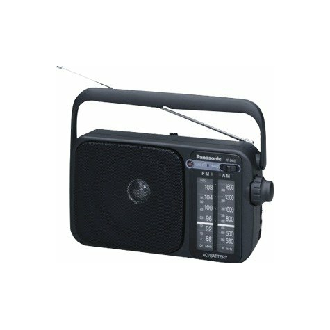 Panasonic Rf-2400deg-K, Radiotelefon Przenośny, Czarny