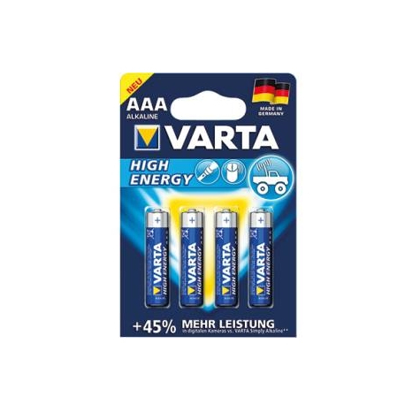 Varta High Energy Micro Blister Pack Of 4 Al-Mn, Bateria Alkaliczna 1,5v