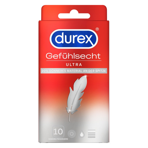 Durex Gefühlsecht Ultra X 10 Szt.