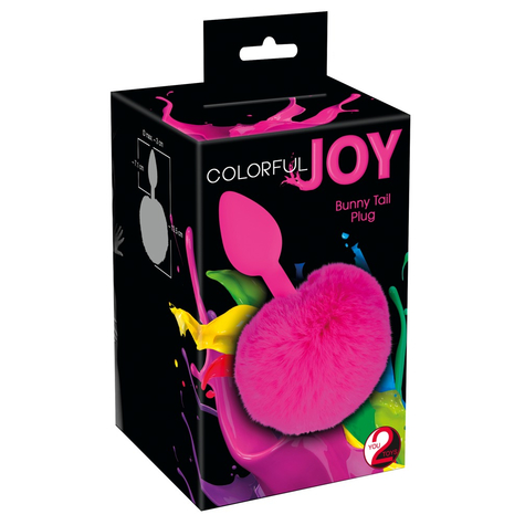 Kolorowa Wtyczka Joy Bunny Tail