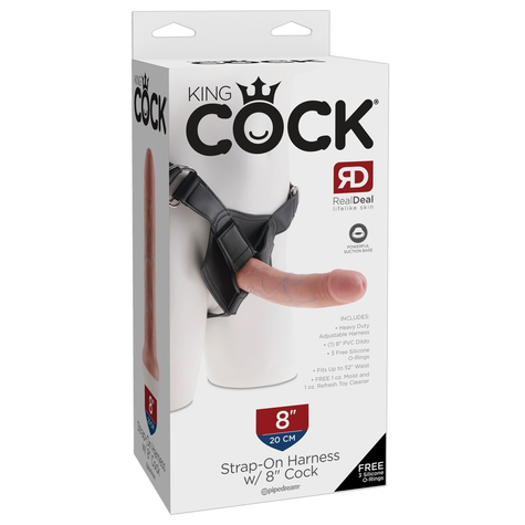 King Cock Strap-On 8 Cali