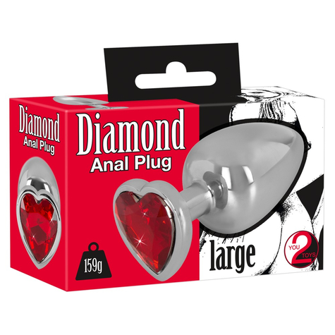 Diamond Butt Plug Duży