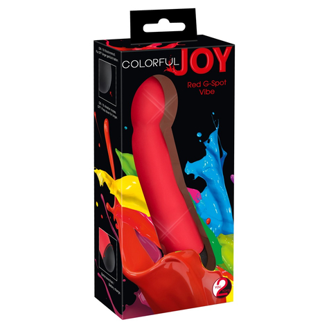 Kolorowa Joy Red G-Spot Vibe