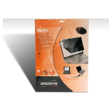 Dicota Secret Display-Blickschutz Für 33,8cm/ 13,3" Wide (16:9)