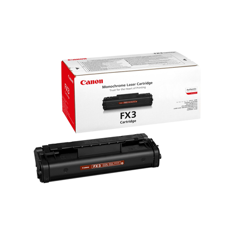 Canon 1557a003 Original Toner Fx-3 Black