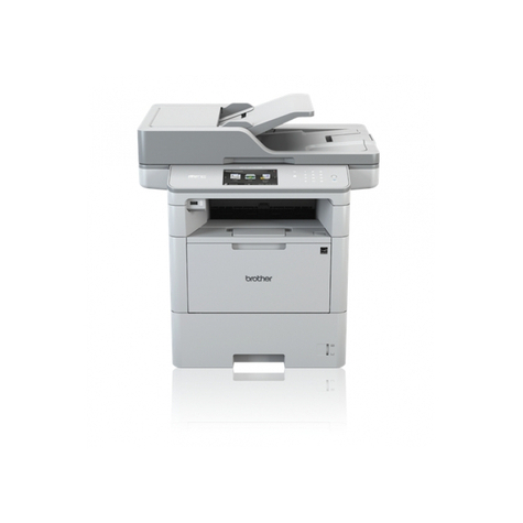 Brother Mfc-L6900dw S/W-Laserdrucker Scanner Kopierer Fax Lan Wlan Nfc