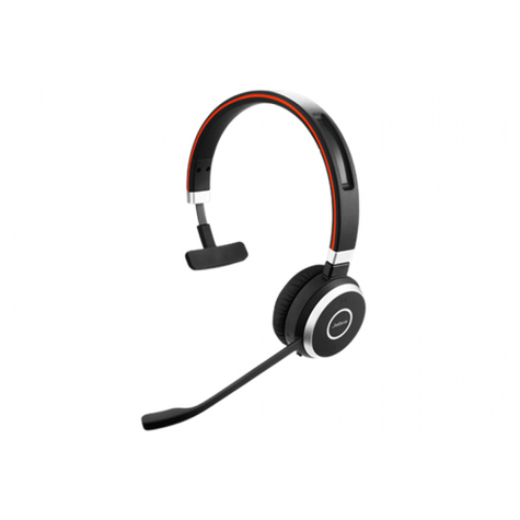 Zestaw Słuchawkowy Jabra Evolve 65 Uc Mono
