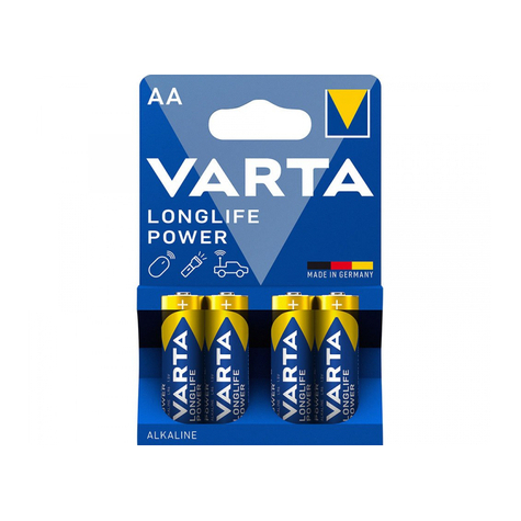 Bateria Varta Longlife Power Lr06 Mignon Aa (4 Szt.)