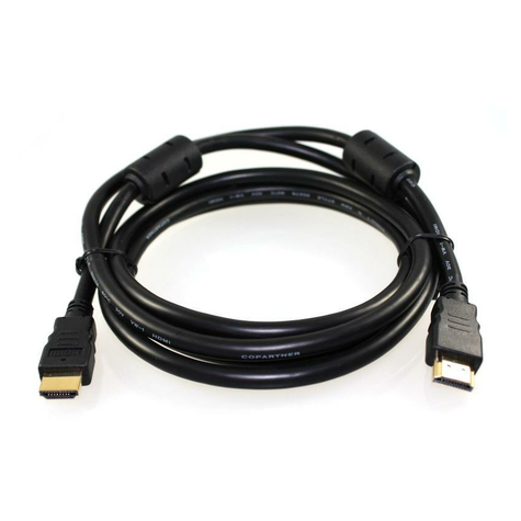 Kabel Hdmi Reekin - 2,0 Metry - Ferryt Full Hd (High Speed With Ethernet)