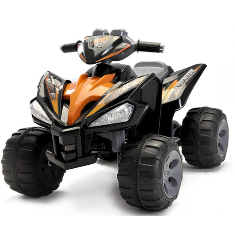 Pojazd Dla Dzieci - Elektryczny Quad Dla Dzieci Czarny, Silniki 2x12v - Akumulator 12v7ah