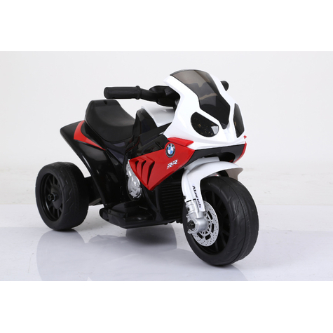 Pojazd Dla Dzieci - Elektryczny Motocykl Dziecięcy - Trójkołowiec - Licencja Bmw - Model 188-Czerwony
