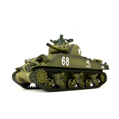 Czołg Rc "Us M4a3 Sherman" Heng Long 1:16 Z Dymem I Dźwiękiem+Metalowa Skrzynia Biegów +2,4ghz