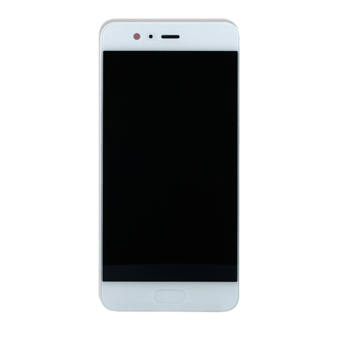 Huawei P10 Oryginalna Część Zamienna Wyświetlacz Lcd / Ekran Dotykowy Srebrny