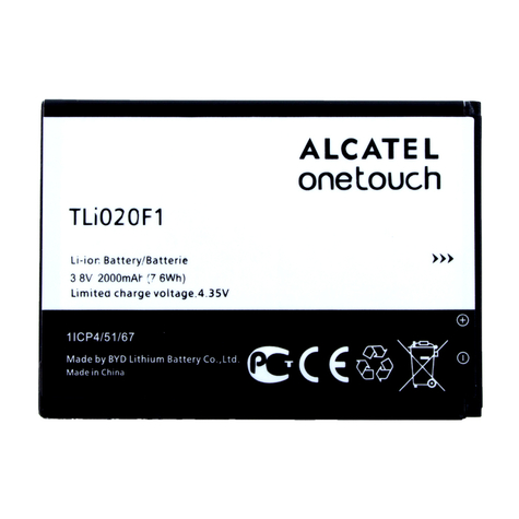 Alcatel Oryginalna Bateria Tli20f1 One Touch Pop C7 Ot-7040 I Ot-7041- 2000mah