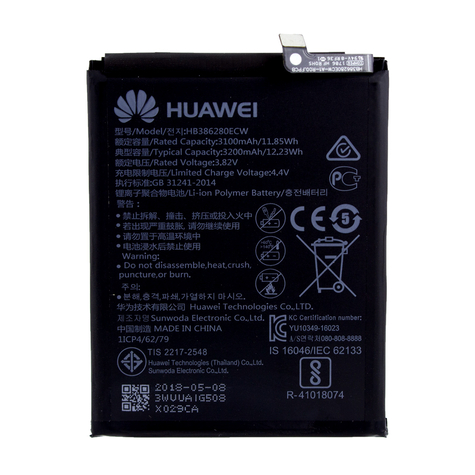 Huawei Hb386280ecw Bateria Litowo-Jonowa Honor 9, P10 3200mah