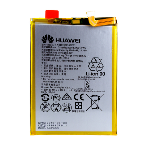 Huawei Hb396693ecw Bateria Litowo-Jonowa Mate 8 4000mah