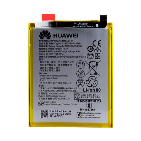 Huawei Hb366481ecw Bateria Litowo-Jonowa P8 Lite 2017, P9 Lite, P10 Lite, P20 Lite 3000mah
