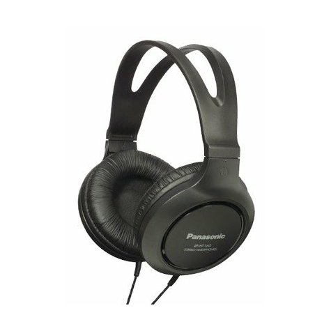 Panasonic Rp-Ht161e-K Hifi Monitor Headphones Czarne
