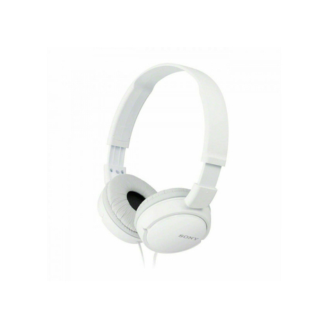 Podstawowe Słuchawki Lifestylowe Sony Mdr-Zx110w, Białe