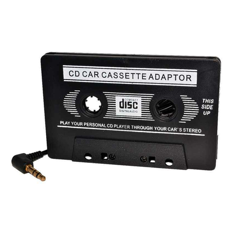 Reekin Stereo Car Radio Cassette Adapter