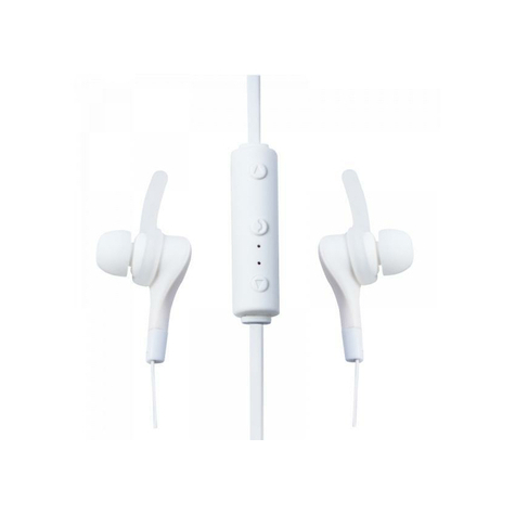 Zestaw Słuchawkowy Logilink Bluetooth Stereo In-Ear, Biały (Bt0040w)