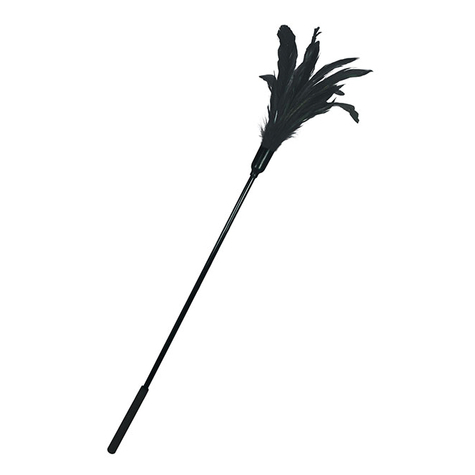 Feather:Starburst Tickler Black