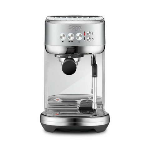 Sage Appliances Ses500 Espresso-Maschine The Bambino Plus, Gebürstetes Edelstahl