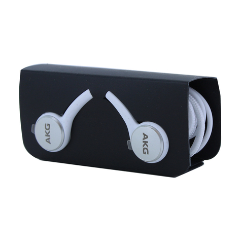 Samsung Akg Douszny Zestaw Słuchawkowy / Słuchawki 3,5 Mm Białe
