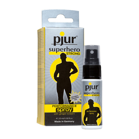 Delay Spray & Gel Pjur Superhero Strong - 20 Ml