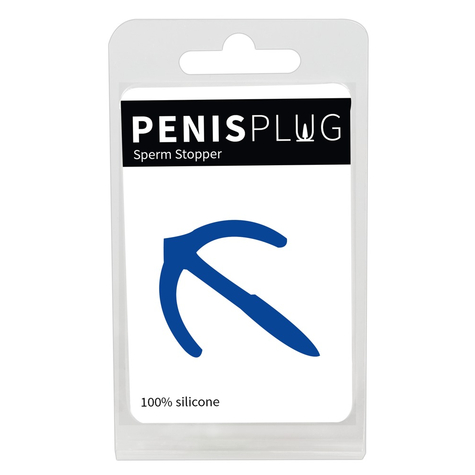 Penis Plug Anchor Blue