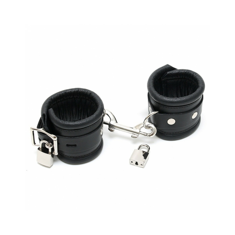 Rimba Lockable Padded Ankle Cuffs With Padlocks