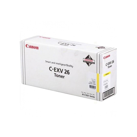 Canon C-Exv 26 - 6000 Stron - Żółty